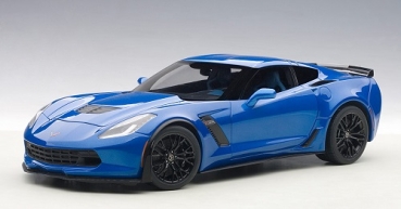 71265	Chevrolet Corvette C7 Z06 (Laguna Blue Tintcoat)	1:18